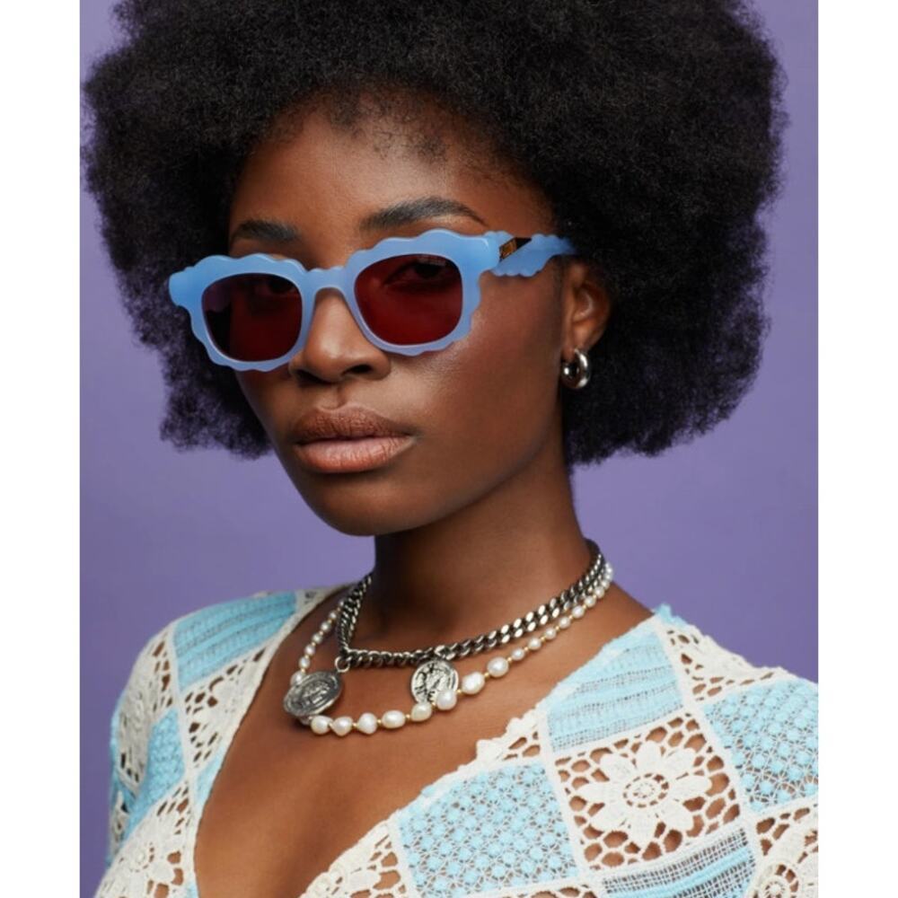 POPPY LISSIMAN Crimpie Sunglasses Periwinkle Sunnies Accessories